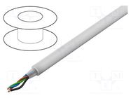 Wire: assembly; 1x0.5mm2,3x0.35mm2; stranded; -20÷70°C; Core: OFC TASKER