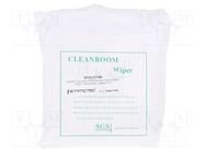 Cleaning cloth: cloth; Application: cleanroom; ESD; 100pcs. STATICTEC