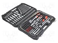 Kit: general purpose; case; 216pcs. YATO