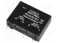 Relay: solid state; Ucntrl: 3÷32VDC; 5A; 24÷420VAC; WGA8; 1-phase COMUS