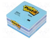 Sticky notes; 76x76mm; blue Post-it