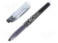 Rollerball pen; black; 0.5mm; FRIXION 