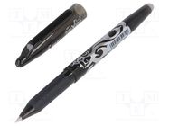 Rollerball pen; black; 0.7mm; FRIXION 