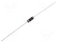 Inductor: axial; THT; 100nH; 1.1A; 70mΩ; ±10%; Ø2.41x6.35mm BOURNS