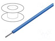 Wire; HELUTHERM® 145; 1x0.34mm2; stranded; Cu; blue; -55÷145°C HELUKABEL