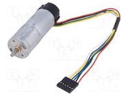 Motor: DC; with encoder,with gearbox; LP; 12VDC; 1.1A; 14rpm POLOLU