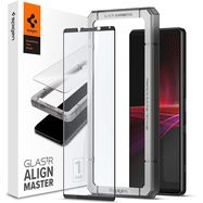 TEMPERED Spigen ALM GLASS FC SONY XPERIA 1 III BLACK, Spigen