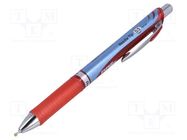 Rollerball pen; red; BLN75 PENTEL