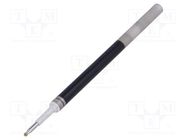 Ball pen refill; black 