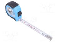 Measuring tape; L: 3m; Width: 16mm; ABS,elastolan,stainless steel MEDID