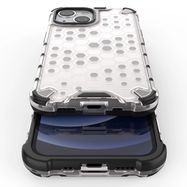 Honeycomb Case armor cover with TPU Bumper for iPhone 13 mini blue, Hurtel