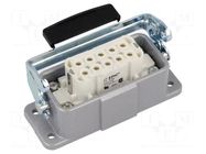 Connector: HDC; socket; female; EPIC KIT; PIN: 10; 16A; 250V; 10+PE LAPP
