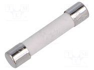 Fuse: fuse; quick blow; 20A; 250VAC; ceramic,cylindrical; 6.3x32mm CONQUER ELECTRONIC