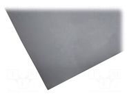 Mat: table set; ESD; L: 1.2m; W: 0.6m; Thk: 3.2mm; PVC,vinyl; grey COBA EUROPE