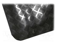 Floor mat; ESD; L: 1.5m; W: 1m; Thk: 10mm; black; <100MΩ COBA EUROPE