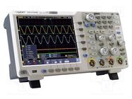 Oscilloscope: digital; Ch: 4; 100MHz; 1Gsps; 40Mpts; LCD TFT 8" OWON