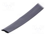 Heat shrink sleeve; thin walled; 3: 1; 24mm; L: 60m; black; reel 