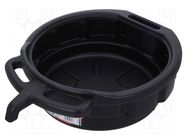 Oil drain pan; polyetylene; 15l YATO