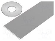 Wire: ribbon; 1.27mm; stranded; Cu; unshielded; PVC; grey; 30.5m 3M