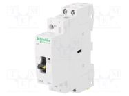 Contactor: 2-pole installation; 25A; 220VAC; NO x2; IP20; -5÷60°C SCHNEIDER ELECTRIC