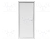 Enclosure: for modular components; IP40; plaster embedded; white ETI POLAM