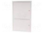 Enclosure: multimedia; IP40; plaster embedded; white ETI POLAM