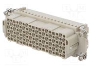 Connector: HDC; contact insert; female; DDD; PIN: 108; 108+PE; 10A DEGSON ELECTRONICS