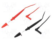 Test leads; Urated: 1kV; Inom: 10A; Len: 1.2m; test leads x2 FLUKE