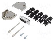Connector: D-Sub; PIN: 15; female; straight; screw terminal AMPHENOL COMMUNICATIONS SOLUTIONS