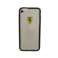 Ferrari Hardcase FEHCRFP7BK iPhone 7/8 /SE 2020 / SE 2022 transparent/black, Ferrari