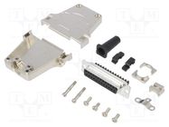 D-Sub; PIN: 25; female; straight; screw terminal; for cable Amphenol Communications Solutions