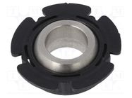 Bearing: joint; with flange; Øout: 22.8÷23.6mm; Øint: 12mm; igubal® IGUS