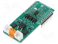 Click board; prototype board; Comp: MCP3202; battery manager MIKROE