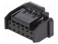 Connector: wire-board; plug; female; PIN: 12; DF51K; 2A; 250V; 2mm HIROSE