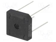 Bridge rectifier: single-phase; Urmax: 200V; If: 6A; Ifsm: 175A VISHAY