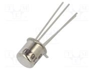 Transistor: NPN; bipolar; 15V; 50mA; 0.2W; TO72 NTE Electronics