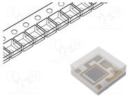 Programmable LED; SMD; 0707; RGB; 1.8x1.8x0.65mm; 120°; 5mA; 5VDC LUMEX