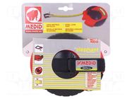 Measuring tape; L: 30m; Width: 13mm; ABS,elastolan; measure MEDID