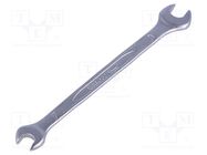 Wrench; spanner; 7mm,8mm; Overall len: 122mm; tool steel 