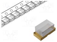 LED; SMD; 0402; green; 45mcd; 1x0.5x0.5mm; 120°; 2.2V; 25mA; λd: 574nm LUMEX