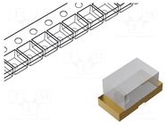 LED; SMD; 0402; green; 45mcd; 1x0.5x0.5mm; 120°; 25mA; λd: 574nm LUMEX