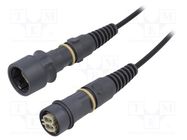 Fiber patch cord; PIN: 2; multi mode duplex (MM); bayonet; LC BULGIN