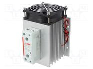 Relay: solid state; Ucntrl: 4÷32VDC; 75A; 24÷280VAC; RSR72; 1-phase RELPOL