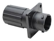 CIRCULAR CONNECTOR, RCPT, 4POS, FLANGE