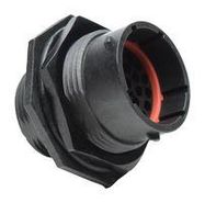 CIRCULAR CONNECTOR, RCPT, 26POS, JAM NUT