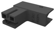 RECEPTACLE HOUSING, LCP, BLACK, 1POS