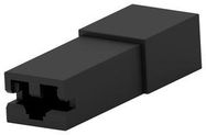 RECEPTACLE HOUSING, LCP, BLACK, 1POS