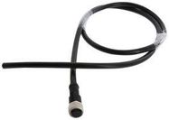 SENSOR CORD, M12 RCPT-FREE END, 3.3FT