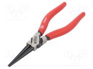 Pliers; round; 160mm; Langbeck Classic 