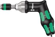 Series 7400 Kraftform pistol handle, adjustable torque screwdrivers (25.0-55.0 in. lbs.) with Rapidaptor quick-release chuck, 7447x25.0-55.0, Wera